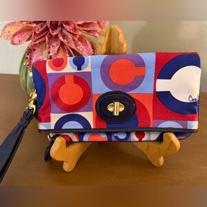 Coach Y2K Opt Art Wristlet Pouch from 2008